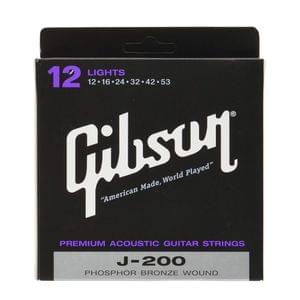 Gibson SAG-J200L Phosphor Bronze Acoustic Guitar Strings